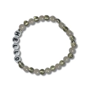 Hello Bead Bracelet